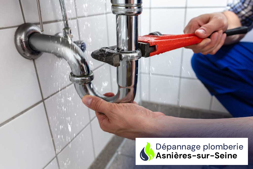 Recherche de fuite d'eau Asnières-sur-Seine (92600)