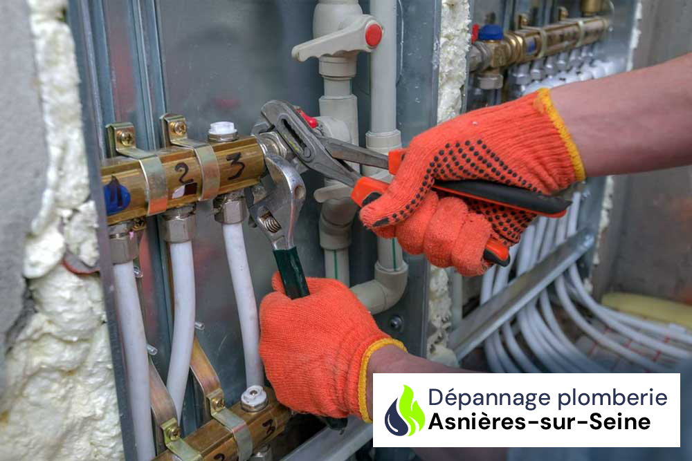 Installation plomberie Asnières-sur-Seine (92600)